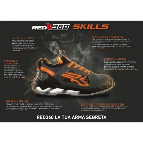 SCARPA ANTINFORTUNIO RYDER U-POWER S1P CO SRC ESD TG.45