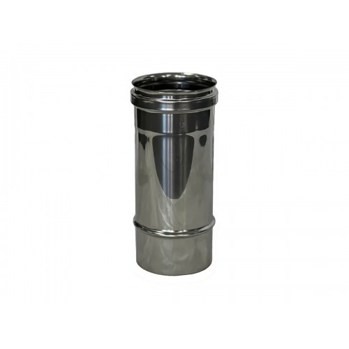 *TUBO ACCIAIO INOX 30CM D.80