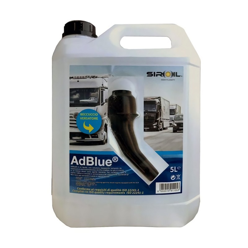 ADDITIVO ADBLUE SIRAL LT.5 CON BECCUCCIO