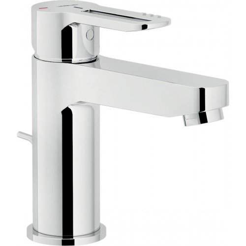 MISCELATORE MONOCOMANDO LAVABO SERIE NEW ROAD RISP ARMIO ENERGETICO