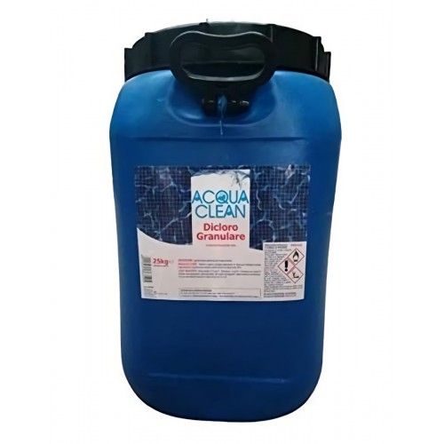 DICLORO GRANULARE ACQUA CLEAN KG.25