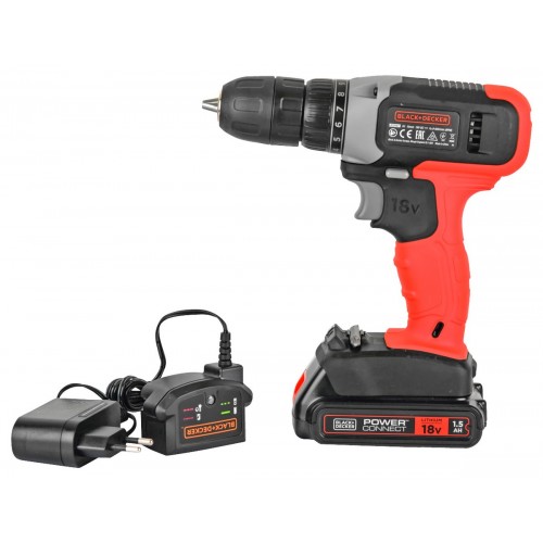 TRAPANO BLACK + DECKER 18V BCD 001 C2AFC