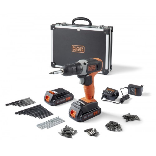 TRAPANO BLACK + DECKER 18V BCD 001 C2AFC