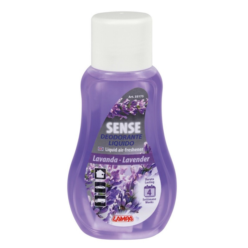 DEODORANTE LIQUIDO "SENSE" 375ML. LAVANDA CON FILT RO REGOLABILE