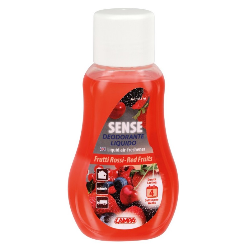 DEODORANTE LIQUIDO "SENSE" 375ML. FRUTTI ROSSI CON FILTRO REGOLABILE