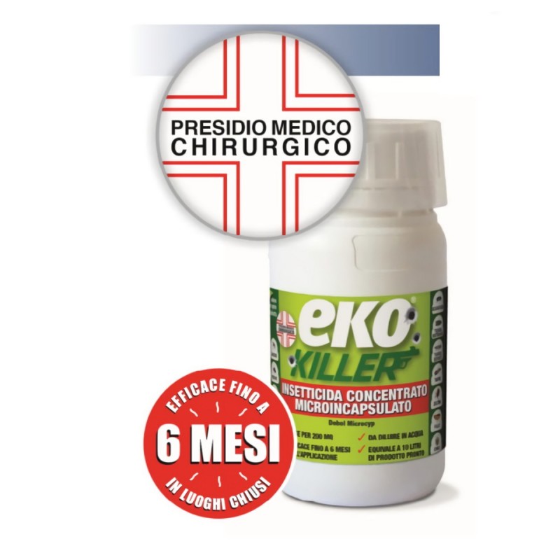 EKOKILLER CONCENTRATO 250ML. INSETTICIDA MICROINCA PSULATO