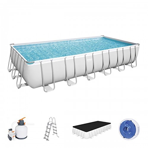 +PISCINA CON TELAIO COMPLETA 732X366X132H  BESTWAY 56475