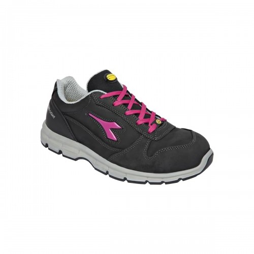 RUN LOW S3 SRC ESD TG.41 NERO/ROSSO FUCSIA