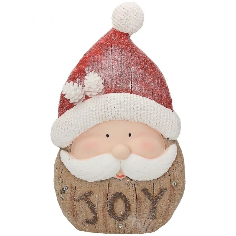 BABBO JOY CM.38H C/LED CHRISTMAS FUNNY XMAS