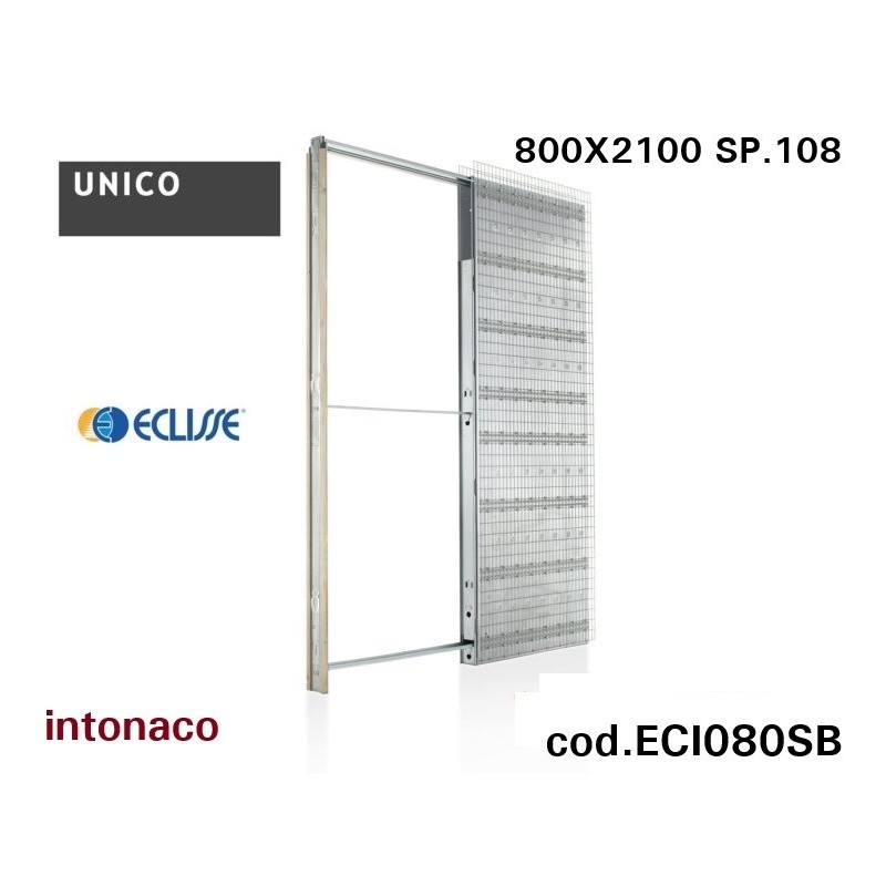 CONTROTELAIO ECLISSE 80X210 INTONACO C/ ACC