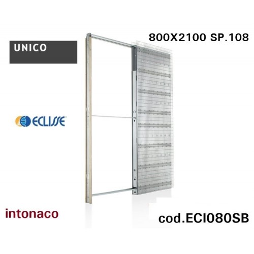 CONTROTELAIO ECLISSE 80X210 INTONACO C/ ACC