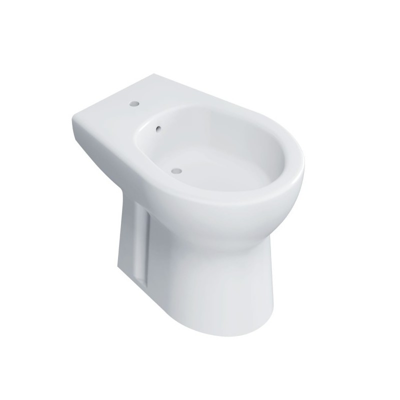 BIDET IN CERAMICA BIANCA SERIE ORCHIDEA