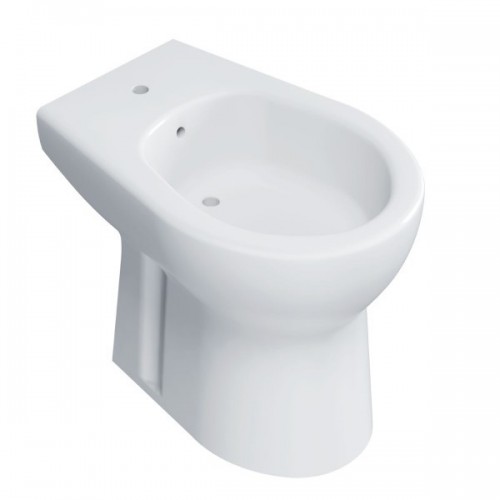 BIDET IN CERAMICA BIANCA SERIE ORCHIDEA