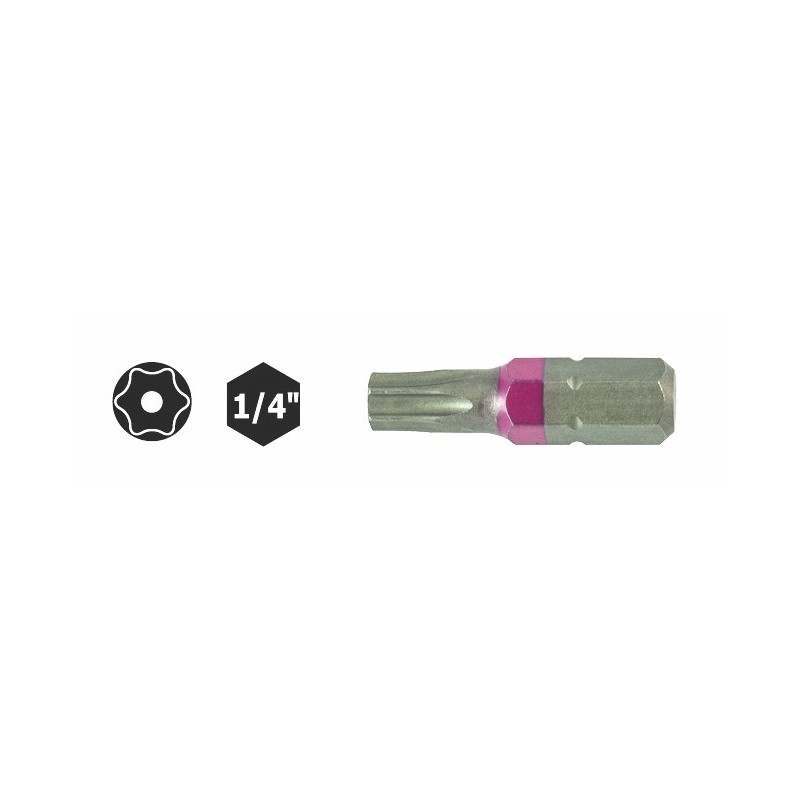 INSERTO TORX T30 MM.25 1/4 2PZ PLUS