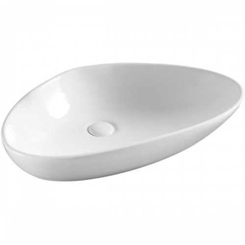 LAVABO D APPOGGIO MOD. LA35 CM 58.5 X 38.5 BIANCO