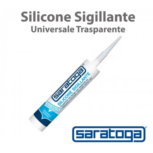 SILICONE TRASPARENTE 280 ML.