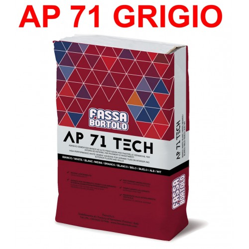 .AP71 TECH GRIGIO 25KG