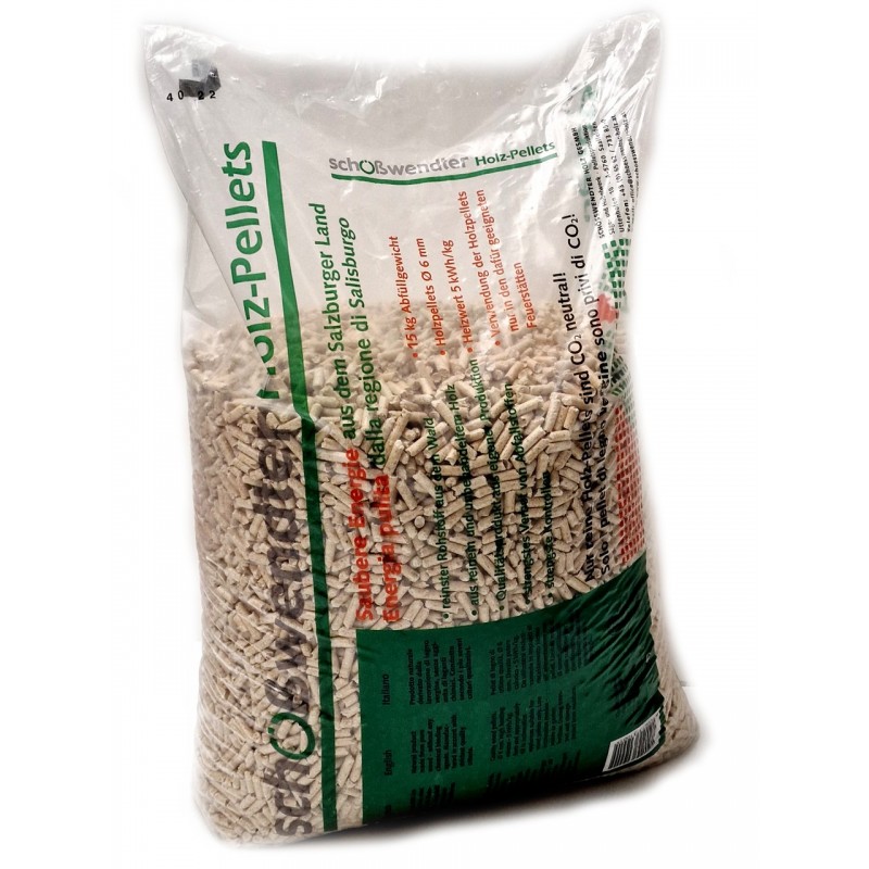 -PELLETS SCHOBWENDTER  HOLZ 15 KG.