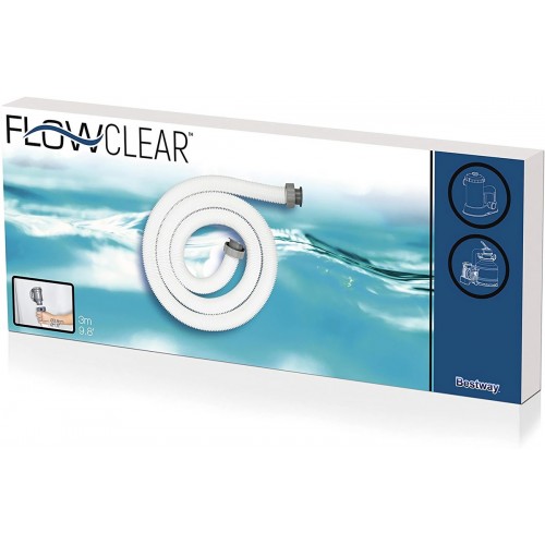 TUBO POMPA FILTRO PISCINA BESTWAY MM.38MT.3