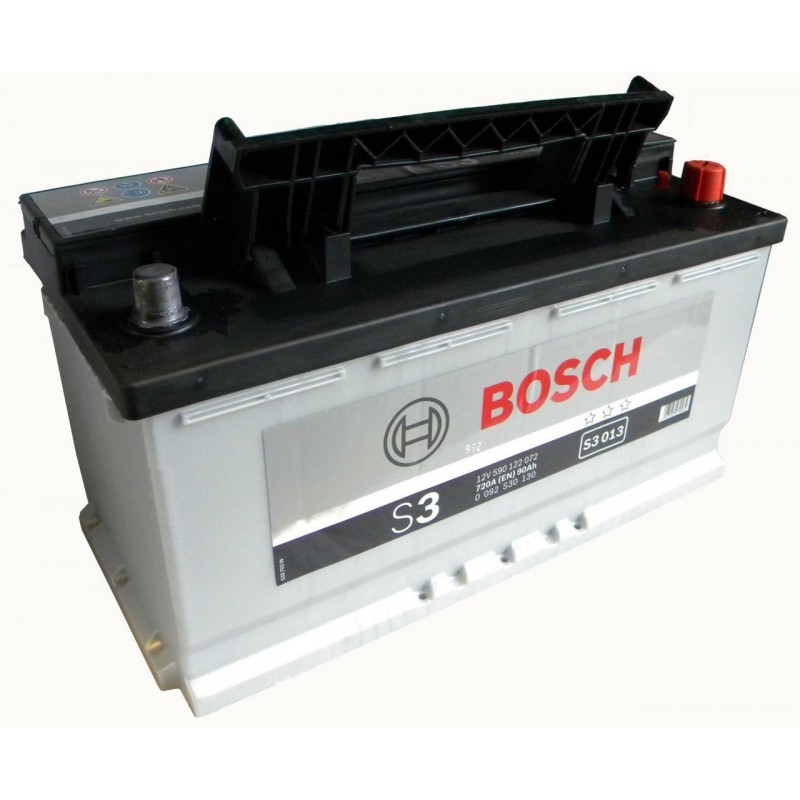 BATTERIA AUTO BOSCH S3013 90AH DX