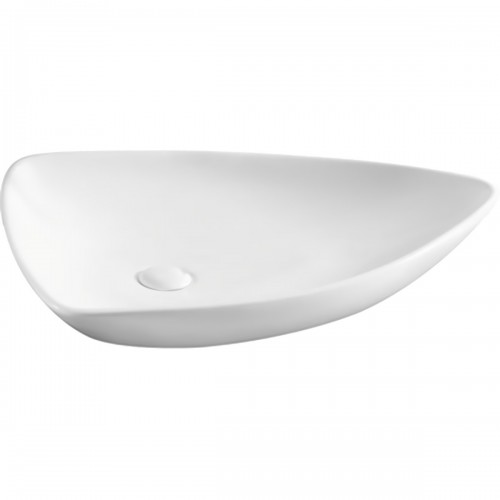 LAVABO D APPOGGIO MOD. LA36 CM 66 X 46.5 BIANCO