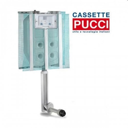 .SOLO CASSETTA INCASSO PUCCI SENZA ACCESSORI 2 PUL SANTI