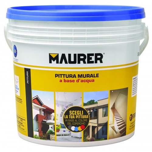 PITTURA MAURER LAVABILE TRASPIRANTE LT.14   T/BLU 86631