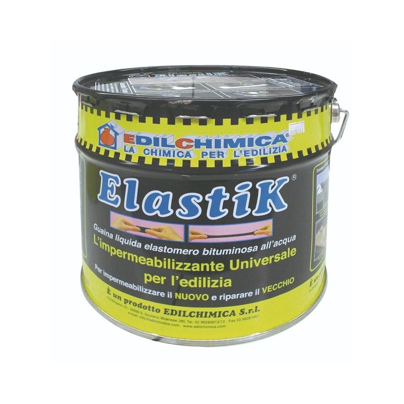 GUAINA LIQUIDA BITUMINOSA ELASTIK KG.1,2