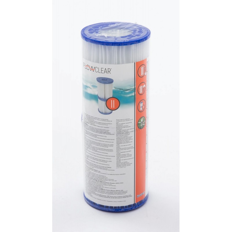 ( II ) FILTRO RICAMBIO PER POMPA 3028 LT/H CF 2PZ FLOWCLEAR