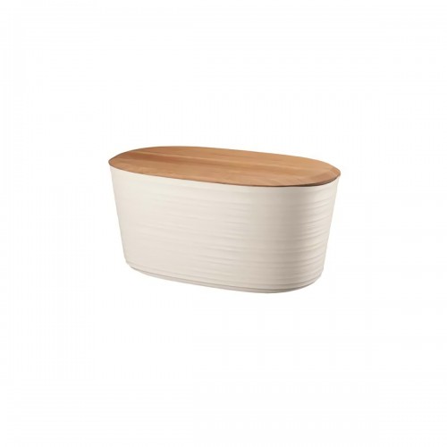 CASSETTA PANE CON COPERCHIO TAGLIERE IN BAMBU TIER RA COLOR MILK WHITE