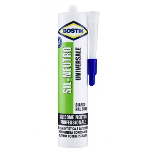 BOSTIK SILICONE NEUTRO TRASPARENTE ML.300