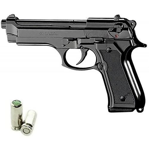 PISTOLA SCACCIACANI "75" CAL.8MM SEMI-AUTOM. COL.N ERO 12 COLPI