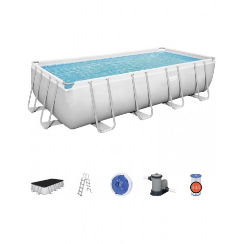 +PISCINA CON TELAIO PIU POMPA  CM.549X274 H.CM.122 BESTWAY 56465