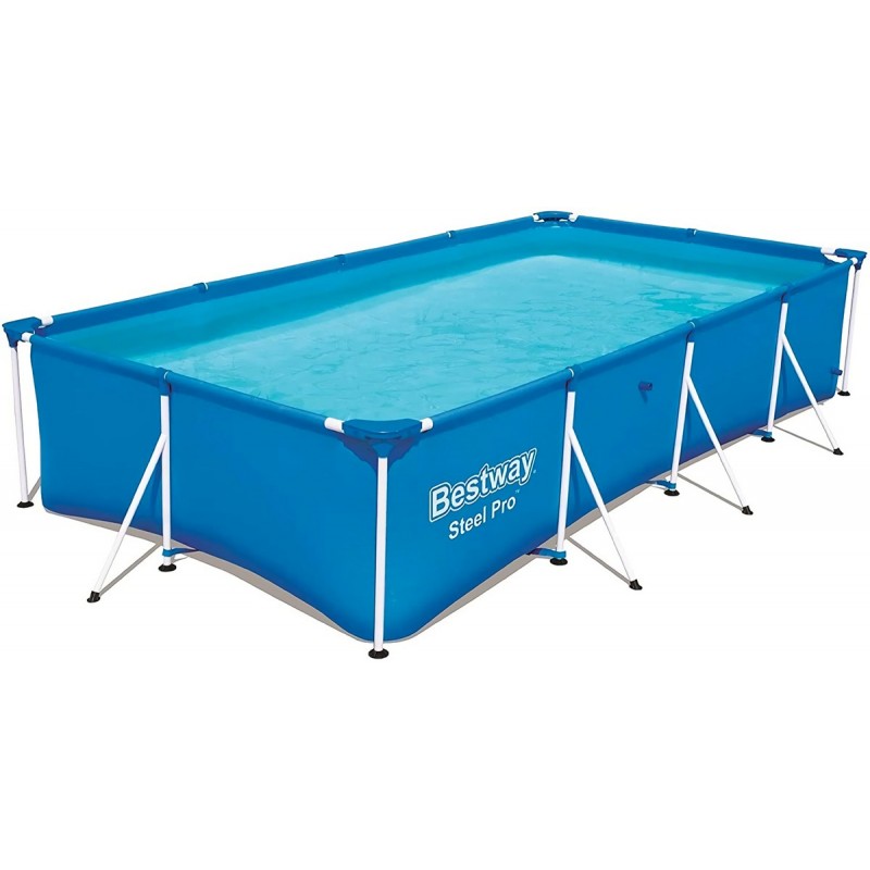 +PISCINA CON TELAIO PIU POMPA 400X211X81H BESTWAY MOD.56424