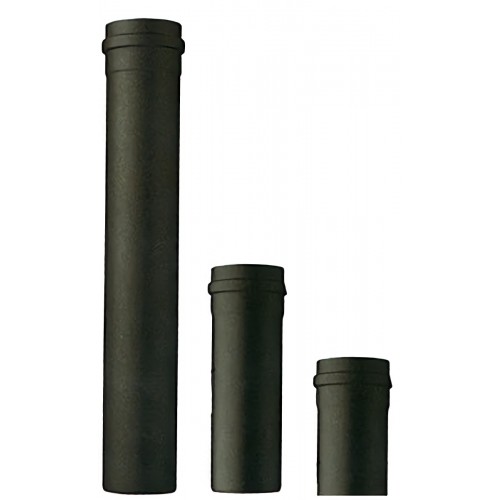 TUBO PER STUFA A PELLET CM.50XD13 NERO