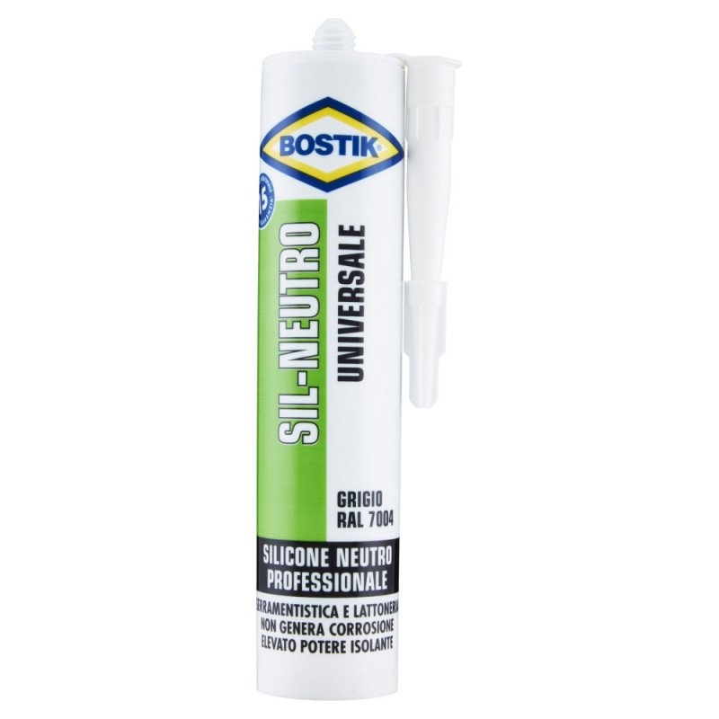 BOSTIK SILICONE NEUTRO GRIGIO ML.300