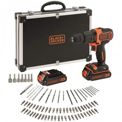 TRAPANO BLACK DECKER 18V 1,5AH CON 2 BATTERIE