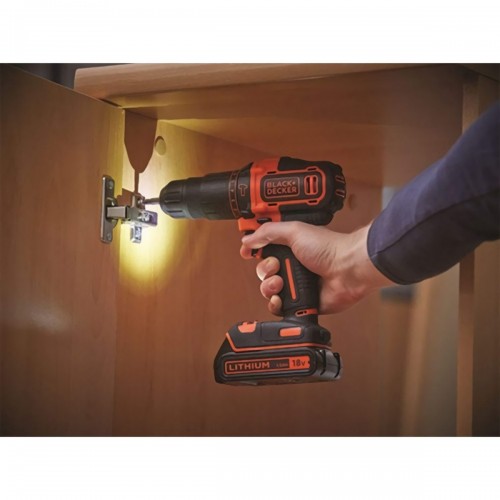 TRAPANO BLACK DECKER 18V 1,5AH CON 2 BATTERIE