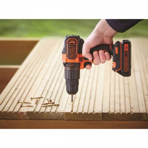 TRAPANO BLACK DECKER 18V 1,5AH CON 2 BATTERIE